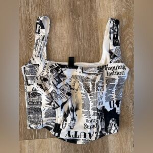 Windsor newspaper corset size small